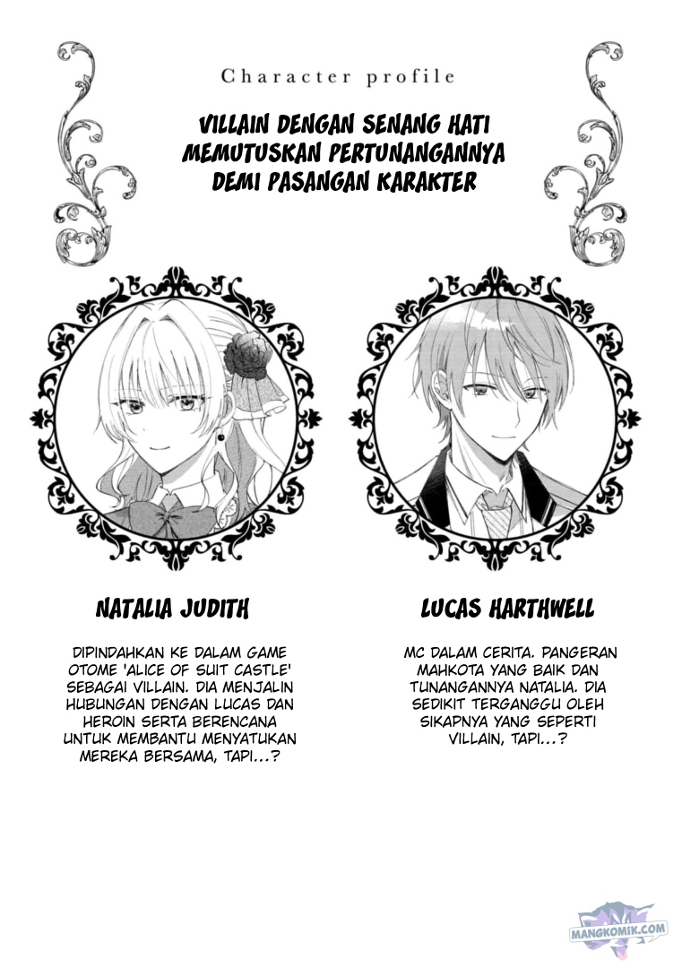 Though I May Be a Villainess, I’ll Show You I Can Obtain Happiness! Chapter 34 Bahasa Indonesia